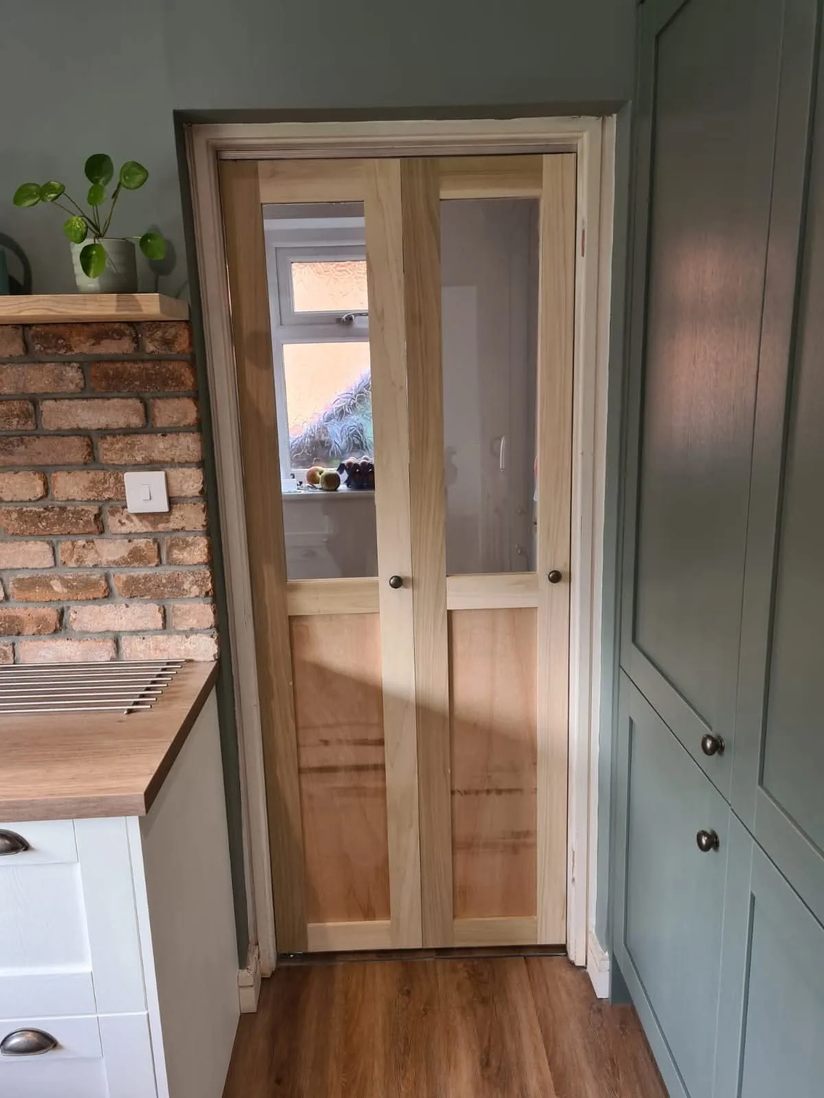 Completed bespoke carpentry project