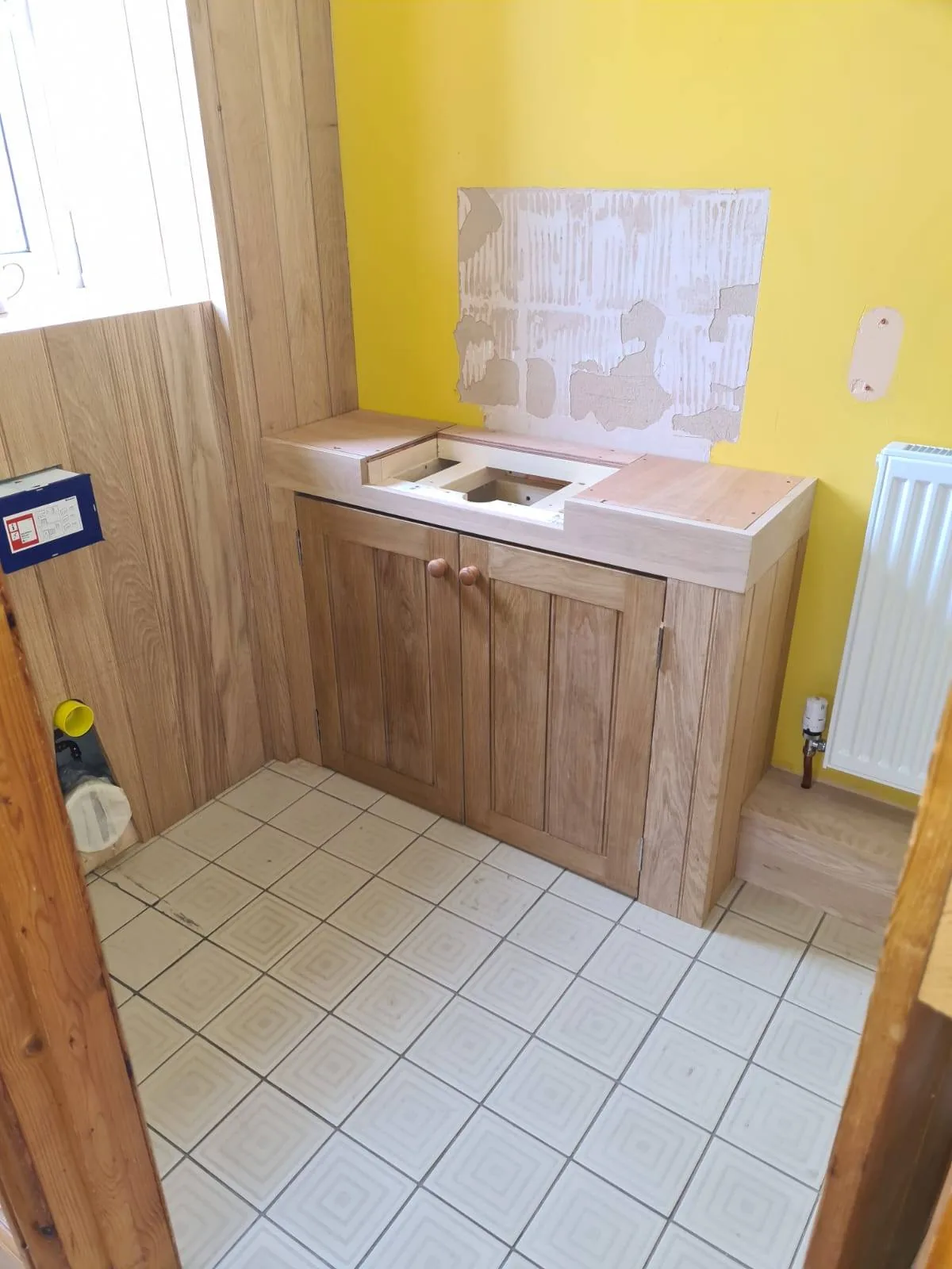 Under-stair storage with drawers