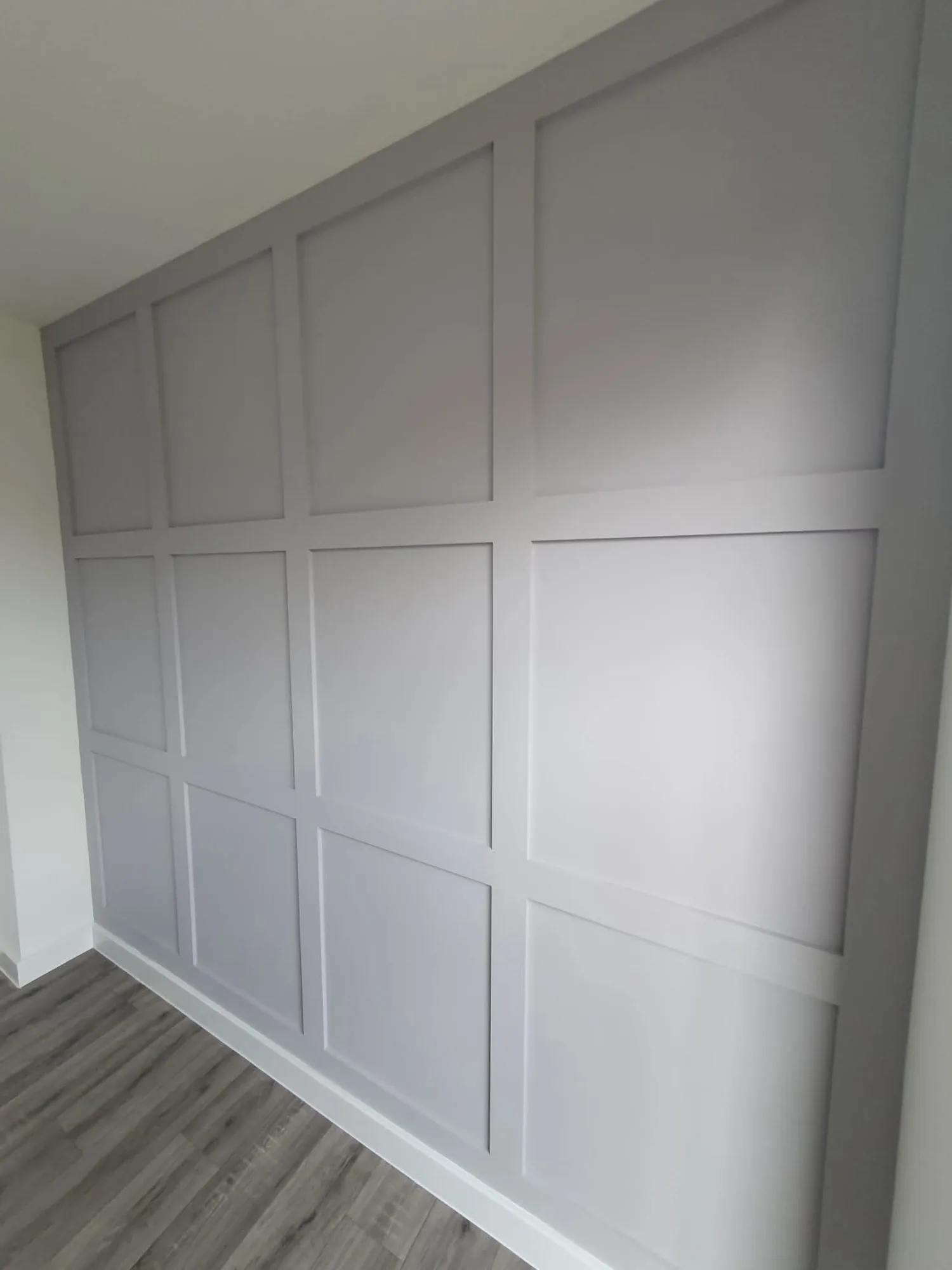 Hallway panelling detail